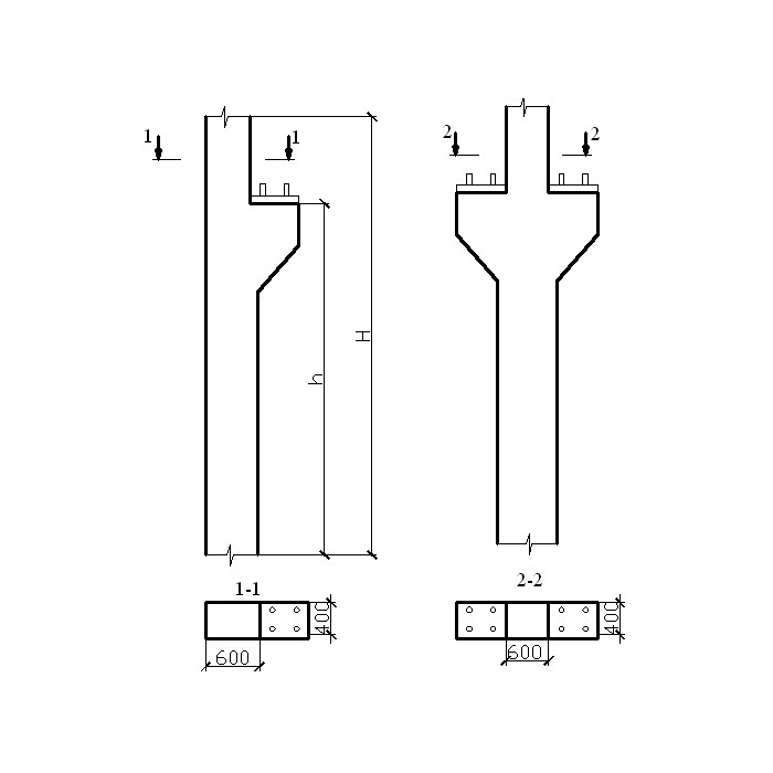 Колонна железобетонная 9к 144-21